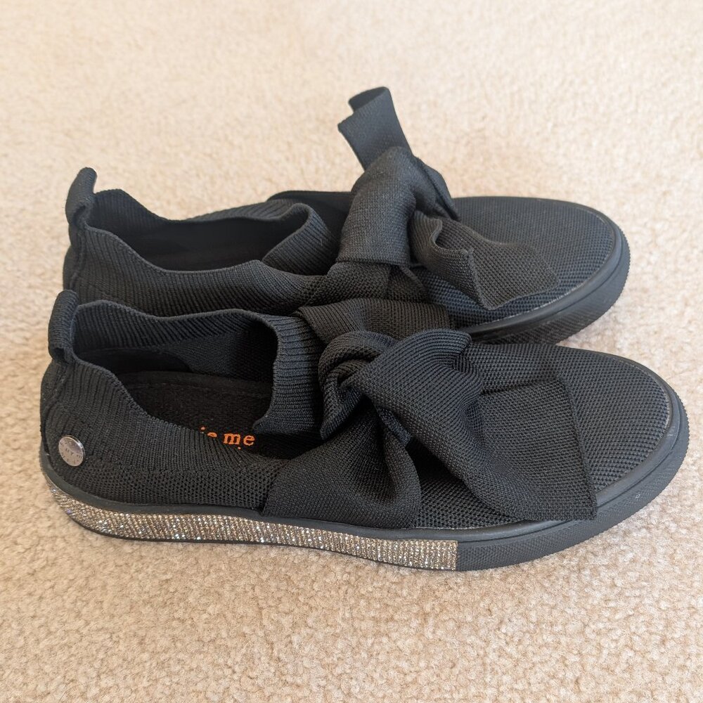 Bernie Mev New York Women's Slip-On Bow Sneakers - Size 38/7.5